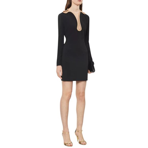 Stella McCartney  net sustain isabela embellished cady and tulle mini dress,40IT - Picture 9 of 10